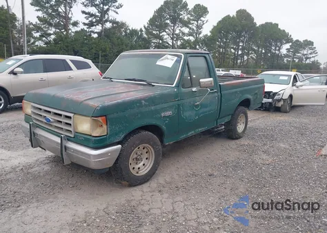 1989 Ford F150 z USA, uszkodzony, nr VIN 1FTDF15N7KNB02654